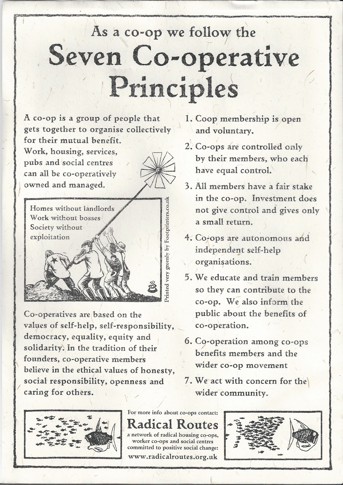 Co-operative principles
